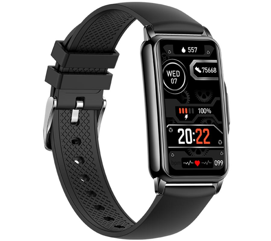 Smartwatch Rubicon Rncf04 Czarny Silikon