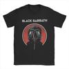 Black Cool Sabbaths T-Shirt Men Leisure Cotton Tee Shirt Round Collar Short Sleeve T Shirt 4XL 5XL Tops