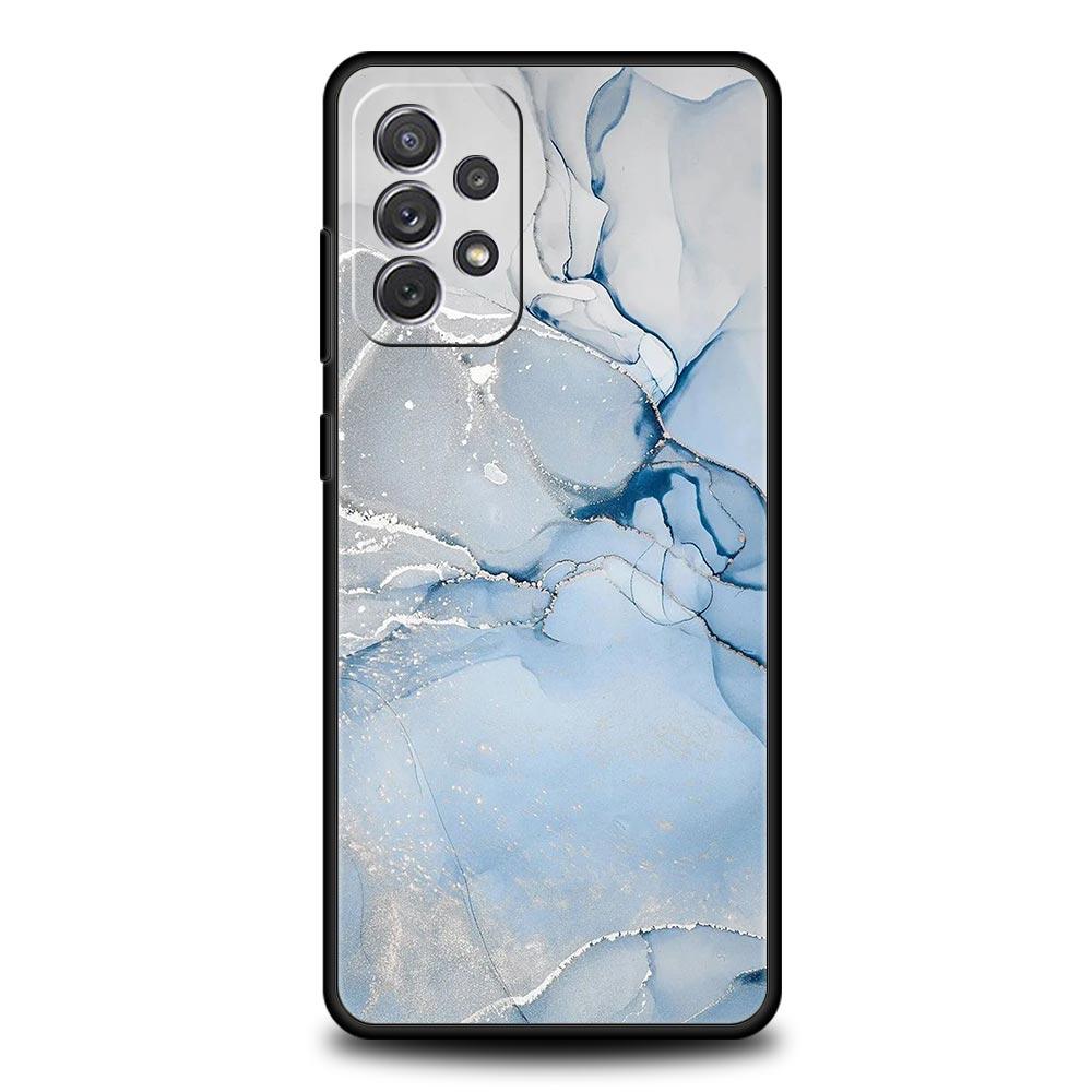 Чехол для телефона с мраморными чернилами и помывкой для Samsung Galaxy A13 A51 A71 A41 A31 A21S A11 A01 A03S A12 A32 A52 A22 A23 A33 A53 A73 5G