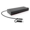 Lenovo ThinkPad Hybrid USB-C with USB-A Dock - Dockningsstation - USB-C - 2 X HDMI, 2 X DP - 1GbE - 135 Watt - Campus