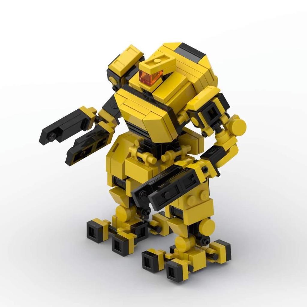 Compatible MOC Exoskeleton Robot Mecha Building Blocks - Small Ornaments & Gifts for Boys