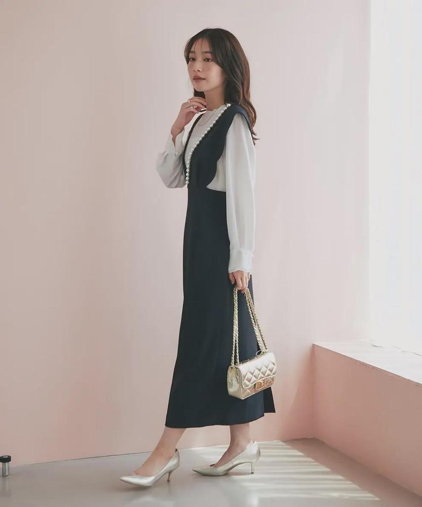 Женская юбка-жилет с жемчужной отделкой и авангардным декором