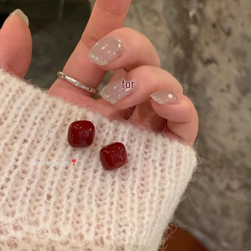 Серьги-пусеты «Кошачий глаз» с серебряной иглой: Набор из шести предметов для ухода за пирсингом ушей с дизайном хряща «без сна» для женщин.