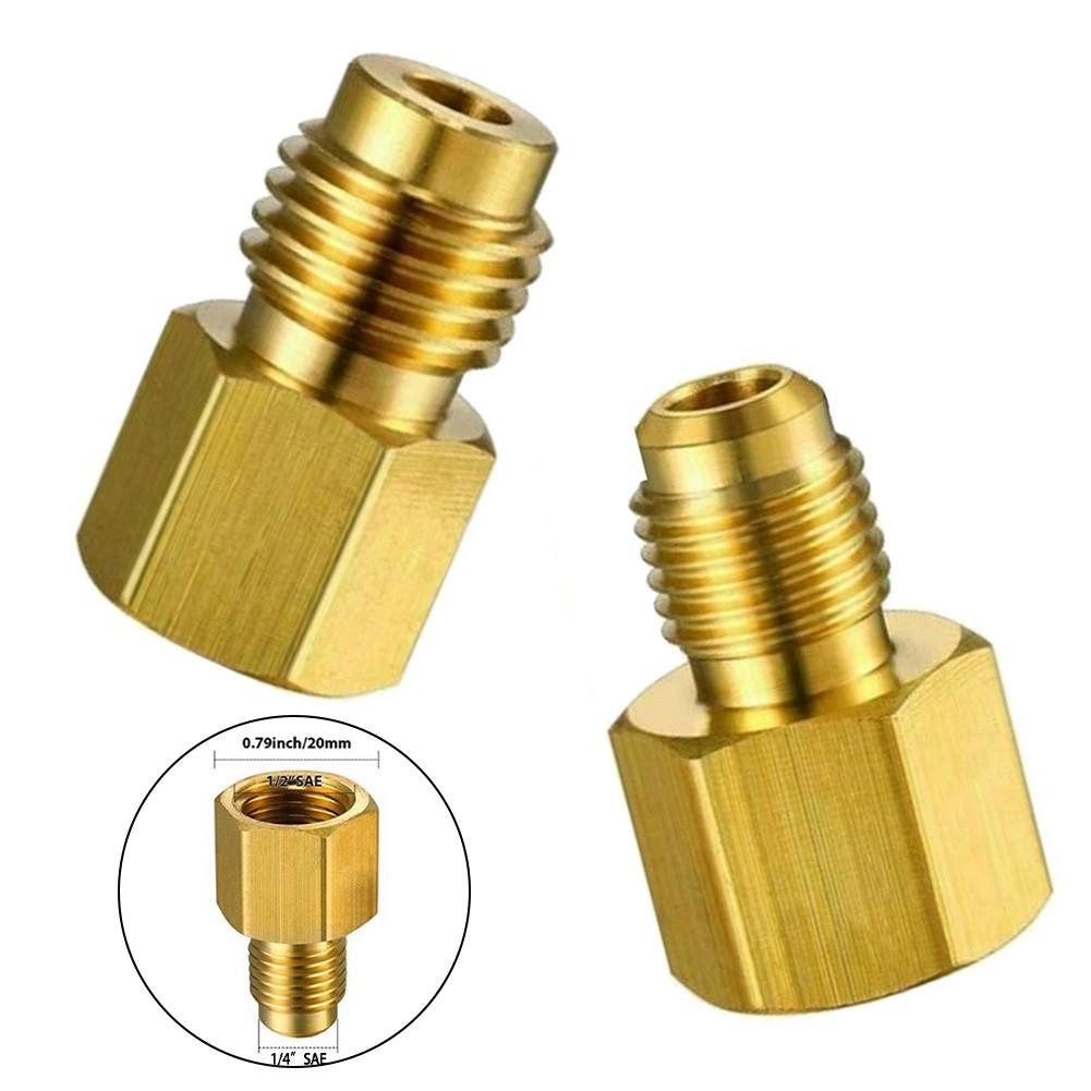 Переходник R410A 1/4 SAE Быстроразъемное соединение на 1/2 ACME 1/2 ACME на 1/4 SAE Соединитель