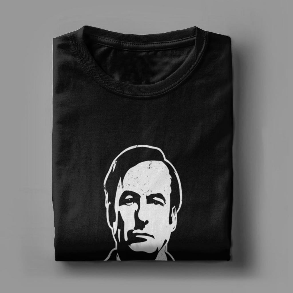 Vintage Better Call Saul T-Shirt for Men Crewneck 100% Cotton T Shirts Short Sleeve Tees Party Clothing