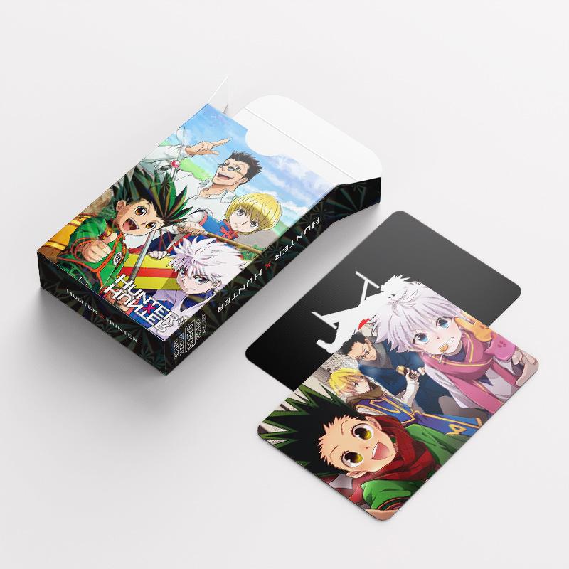 Аниме Hunter×Hunter Коллекция карточек Ломо Поздравительная открытка Карточки со стикерами Подарок на день рождения