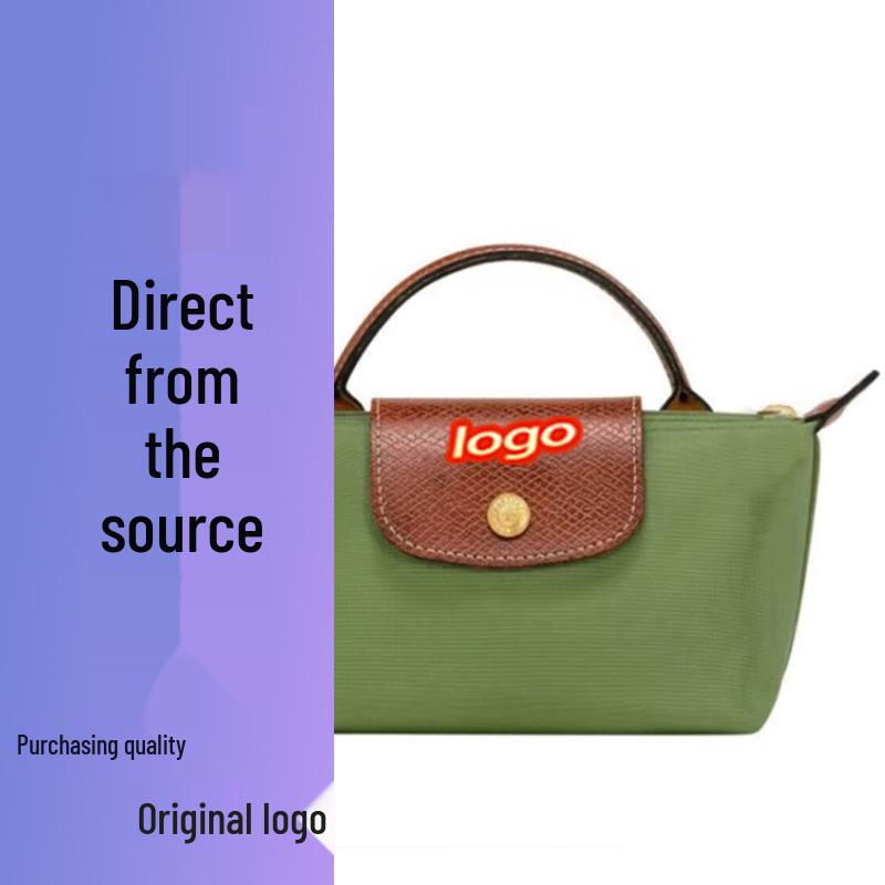 Нейлоновая сумка через плечо для пельменей с инкрустацией в виде дракона и карманом для телефона