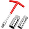 Spark Plug Spanner 16mm 21mm, Spark Plug Spanner Car T Handle Socket Spanner Spark Plug Remover Spark Plug Key Tool for Spark Plugs Car Motorcycle