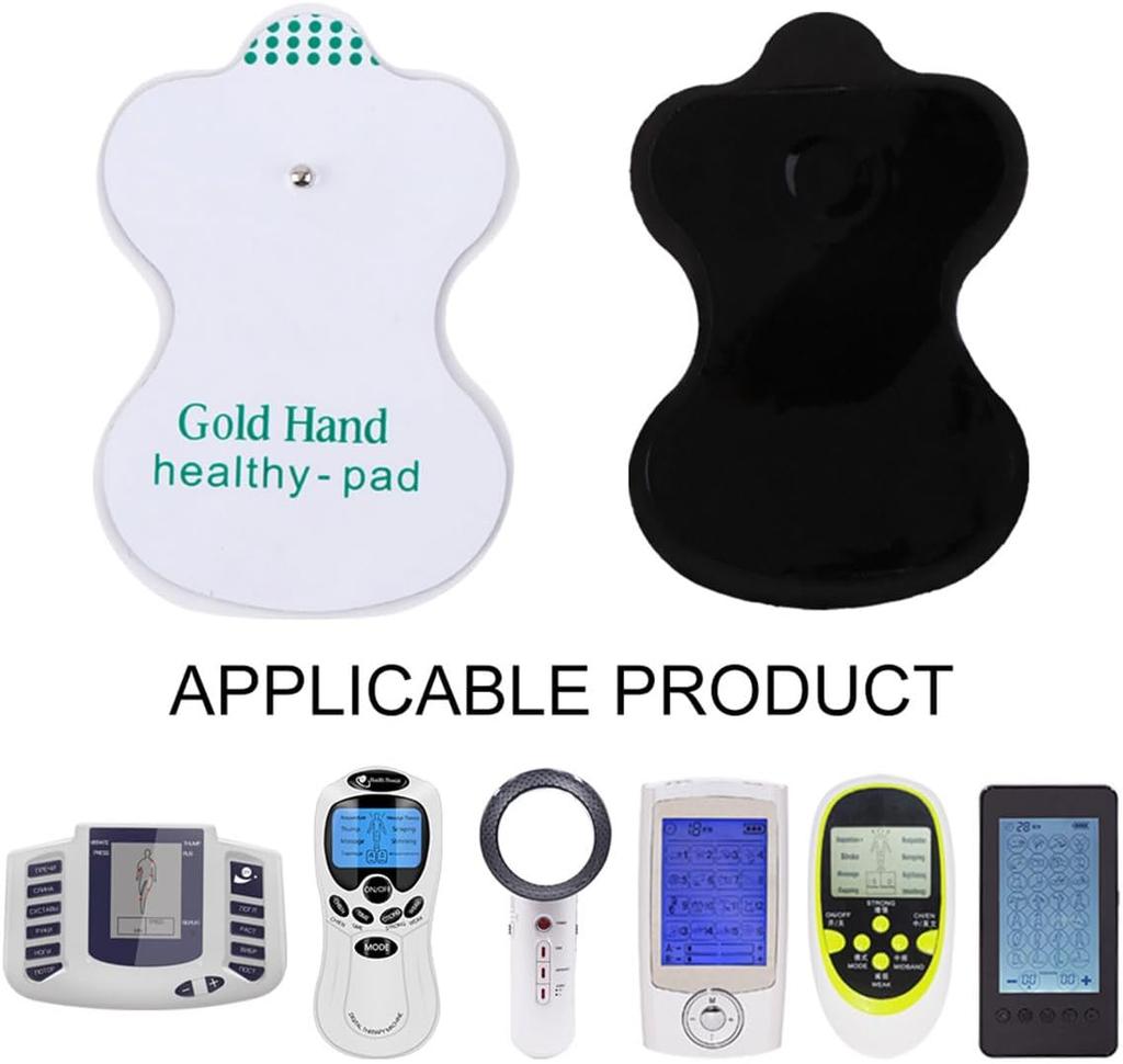 20 PIECES Electrode Pads EMS Muscle Stimulator Self Adhesive Replacement for TENS Unit Digital Therapy Machine Electro Sticker