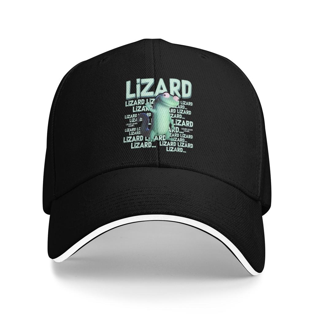 Lizard Lizard Lizard Weirdcore Tom Lizard Baseball Cap Casual Sandwich Hats Unisex Style Adjustable Hats Cap Sport