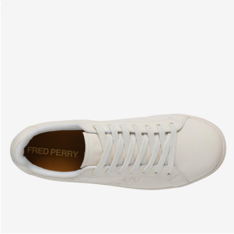 Fred Perry Мужские кожаные кроссовки B721 с вышивкой