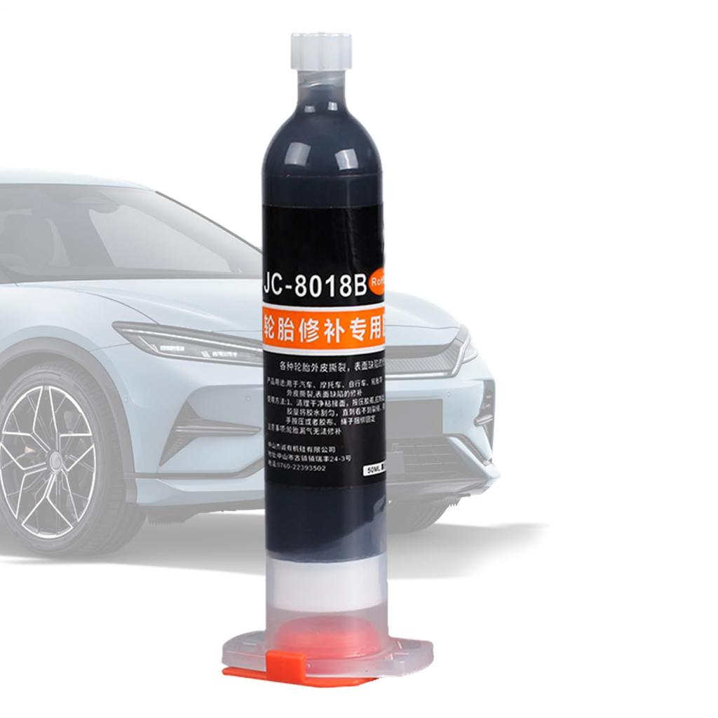 Rubber Adhesive, Tire Adhesive | Abrasion Resistant, Non-Corrosive Adhesive - 50g Instant Bond Repair