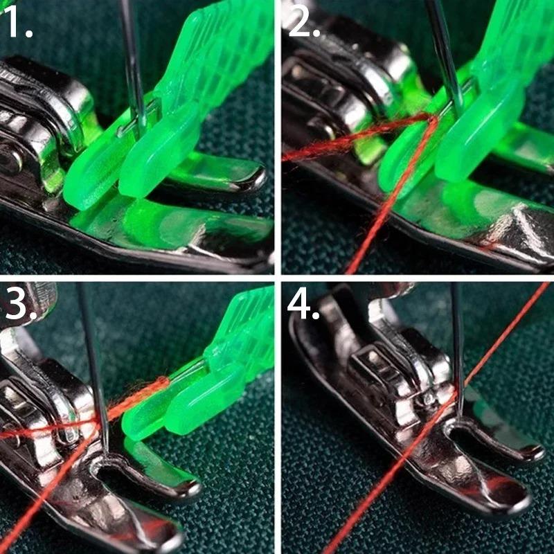 5/10/20/50/100Automatic Needle Threader Elderly Guide Needle Threader Simple Device for DIY Machine Sewing Work Cross-Stitch