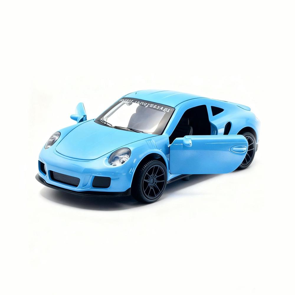 [В коробке] Спортивный автомобиль 1/43, модель из сплава, двухдверный, украшение, игрушка-машинка для мальчика, гоночный подарок