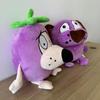 New Purple Dog Plush Toys Cute Cartoon Anime Movie Animal Plush Doll Peripheral Plushie Birthday Gift