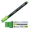 Флуоресцентный маркер Tombow Pencil Kei Coat, полимерное покрытие, одиночный, 10 шт. в упаковке, 80, Желто-зеленый (Отличные чаевые! ядро), Тип, Ручки, WA-SC92-10P