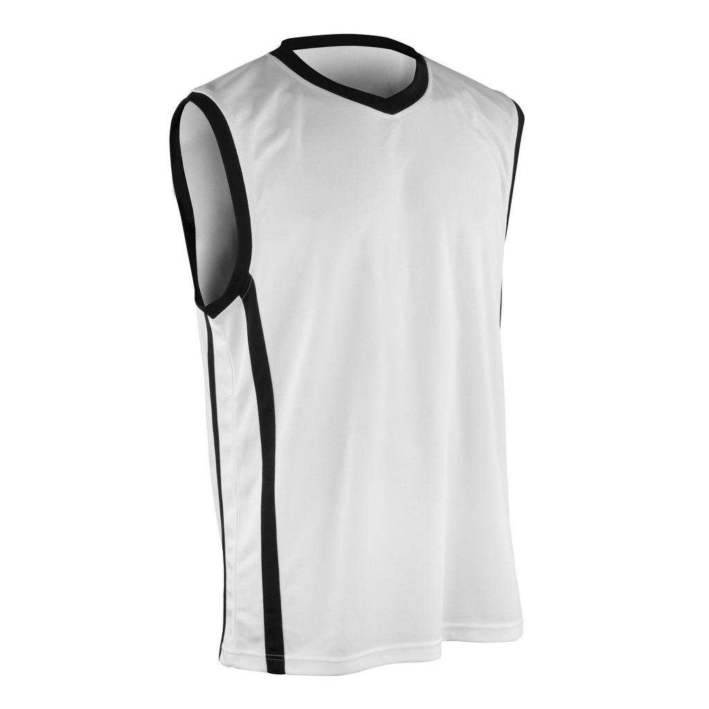 Spiro Mens Basketball Quick Dry Sleeveless Top
