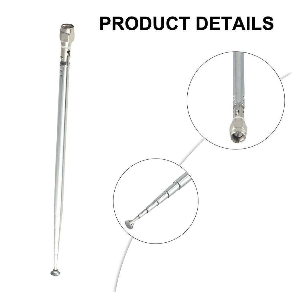 Telescopic Antenna 201 Stainless Steel 5.6m/18.4ft 50cm