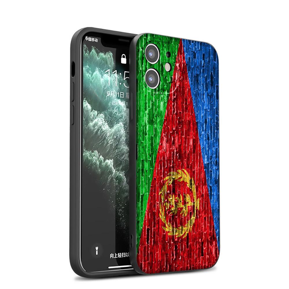 GX65 Флаг Эритреи, силиконовый мягкий чехол для iPhone 13 12 Mini 11 Pro XS Max XR X 8 7 6 6S Plus 5 5S SE 2020