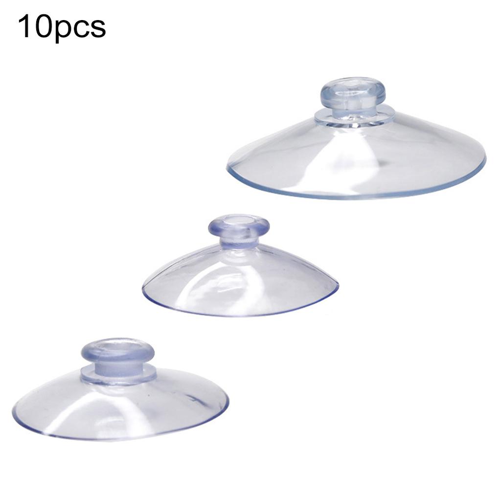 10pcs Suction Cups Any Type Wide Range Clear Plastic Rubber Casement Suckers