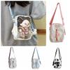 Display Clear Outdoor Doll Bag Crossbody Outdoor Doll Display Bag  Doll Accessories