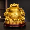 Fengshui Zhaocai Чистая медная золотая жаба украшения привлекают богатство сокровищница золотая жаба гостиная открытие магазина подарок