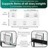 14 Pack Shower Caddy Adhesive Replacement, Strong Adhesive Shower Shelf and Hooks, No Drilling Adhesive for Shower Organizer, Soap Holder, Sponge