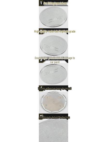 Защитная декоративная наклейка на крышку бензобака CX-3 - Защита от царапин и потертостей, блестящий аксессуар для моделей 2017 года.