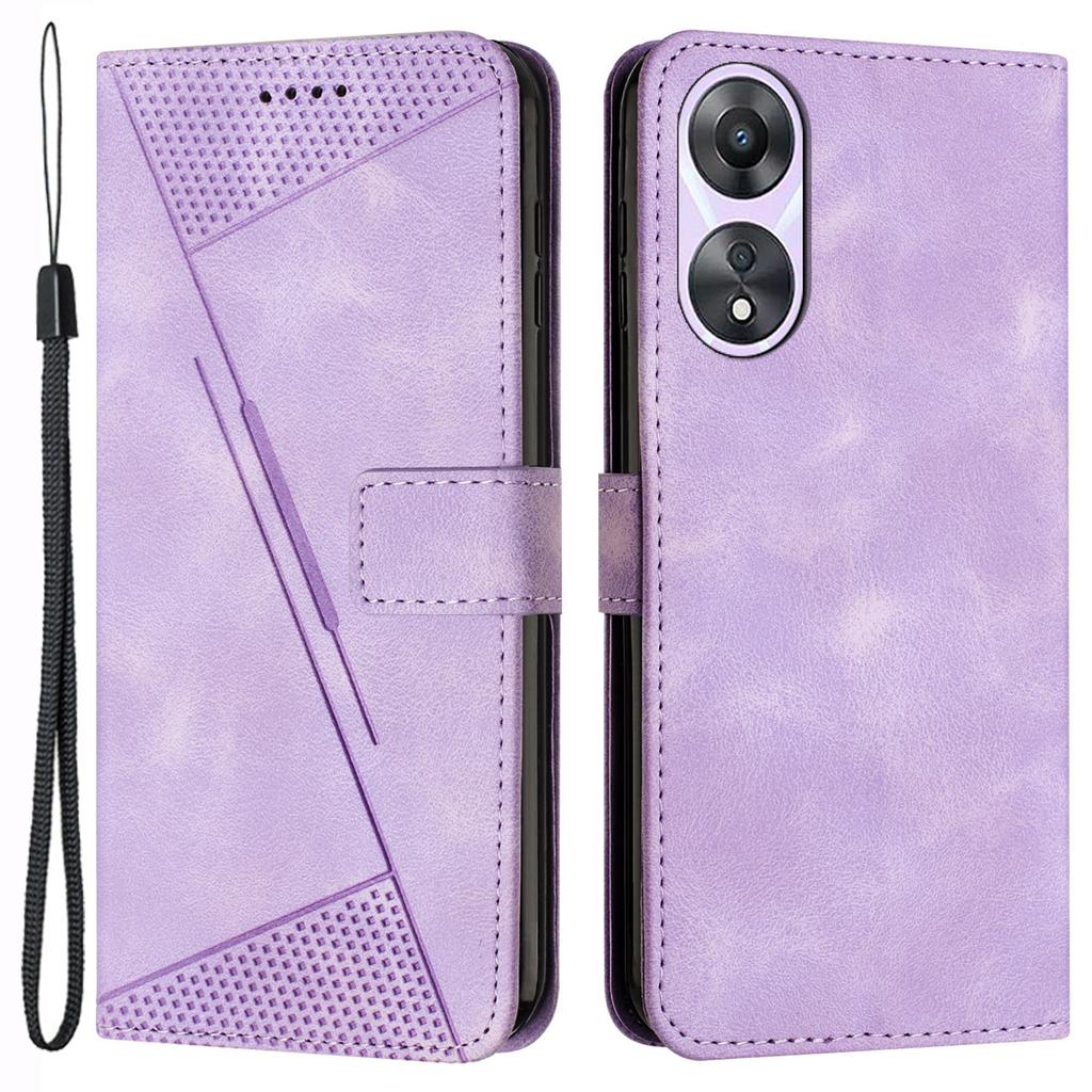 Для Oppo A58 5G/A58x 5G/A78 5G/A1x 5G/A1 Vitality Edition/A2x 5G Чехол для телефона Кожаный чехол-книжка с откидной крышкой