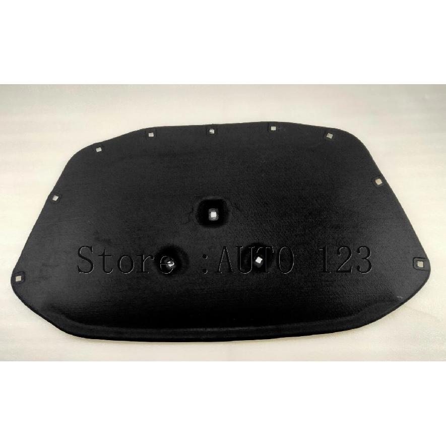 2007-2013 for Skoda Octavia Hood Engine Sound Heat Insulation Cotton Pad Soundproof Mat Cover Engine lining Engine cover