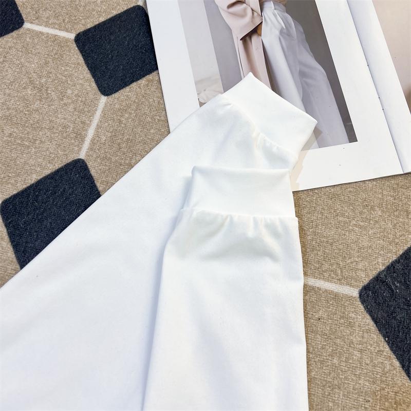 Футболка с длинным рукавом из высококачественного хлопка в американском стиле для мужчин, осенний модный свободный свитер с круглым вырезом, универсальная базовая рубашка