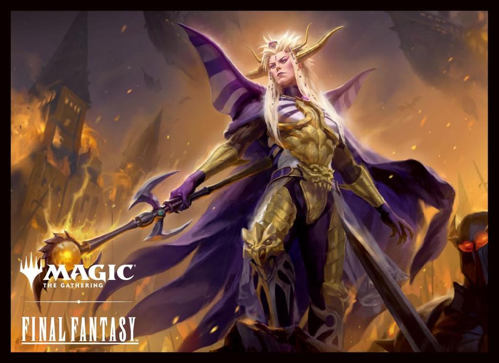 The FANTASY Players Card Sleeve Magic Gathering—FINAL "Emperor Palamecia" MFS-45