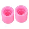 2pcs Fondant Molds Pink Cute Elegant Style Soft Reliable Durable Convenient Practical Decorative