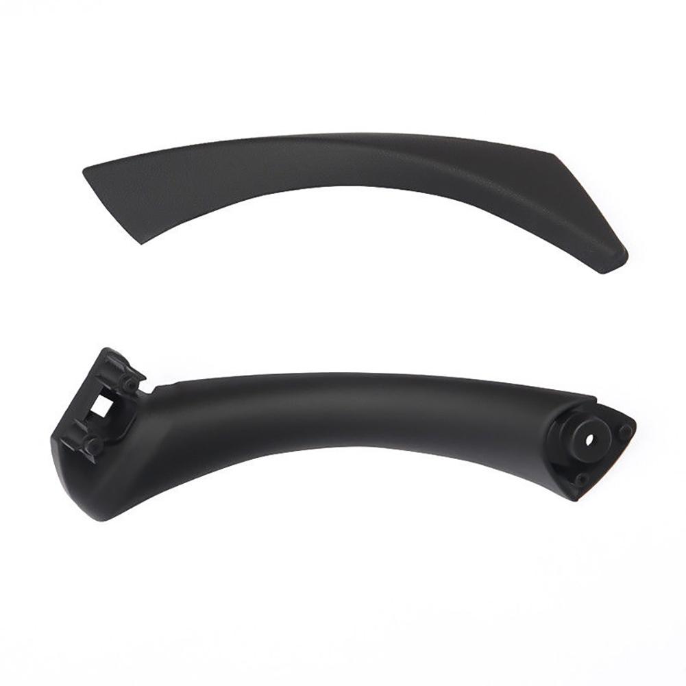 Внутренняя ручка автомобиля, внутренняя дверная панель, накладка, черная, левая и правая для BMW 3 серии E90 E91 316 318 320 325 328