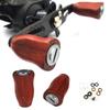 VISPREA Wooden Knob Power Reel Handle Knob for Shimano Daiwa Daiwa Compatible with Bait Reel Fishing Reel Handle Ball Replacement with Screw YU137 C