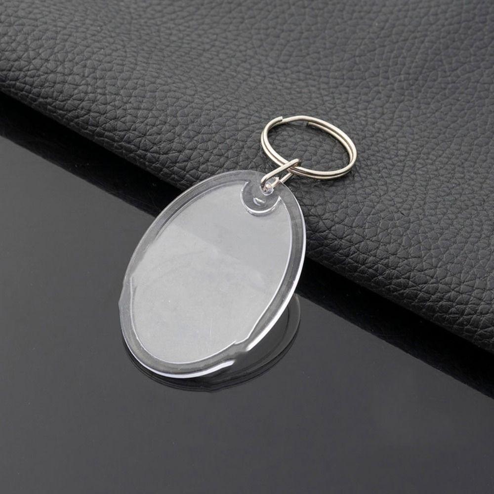 Прозрачный фотобрелок прямоугольная рамка для фотографий брелок модная пустая рамка брелок для девочек подарок