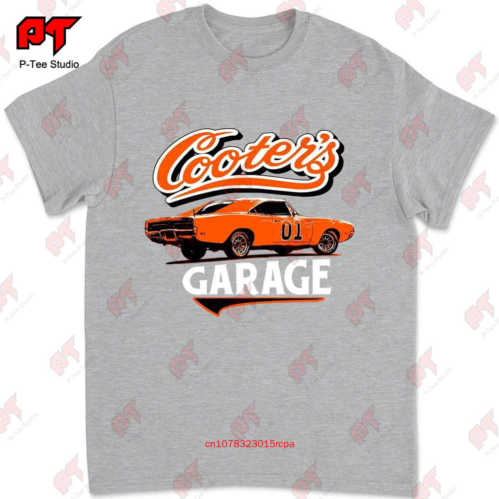 Футболка Cooters Garage General Lee 01 Размер L Серый 1RL5