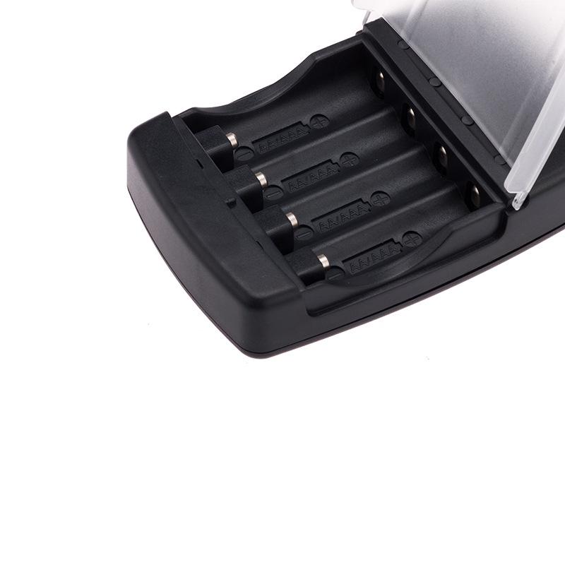 Умное 4-слотное USB-зарядное устройство для батареек AAA, AA, NiMH, LiFePO4 и щелочных элементов