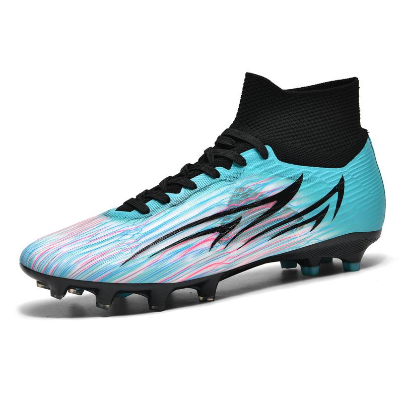 New Men Soccer Shoes Ultralight Football Boots Grass Outdoor Sport Non-Slip Professional Training Shoes Match Sneakers Unisex