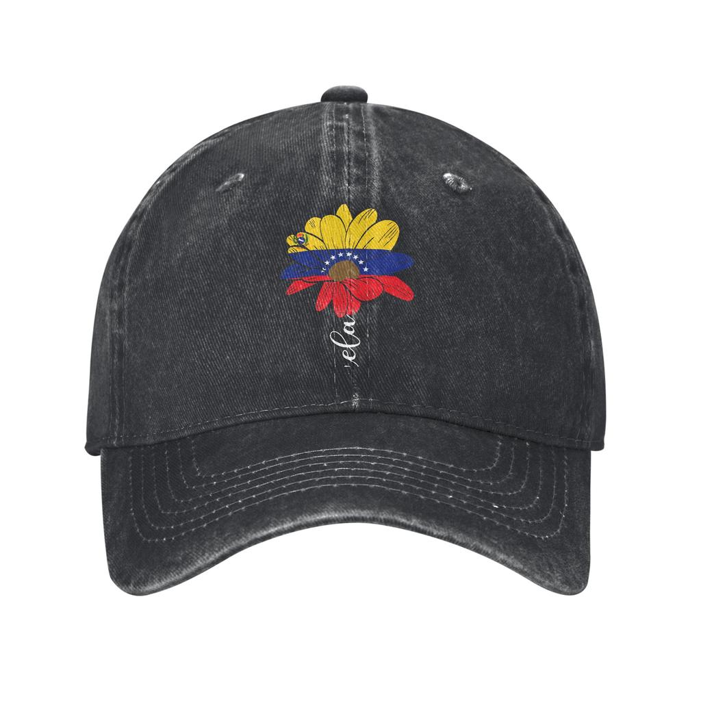 Washed Baseball Cap Venezuela Summer Hip Hop Hats For Men Women Trendy Outdoor Sport Sun Snapback Cap