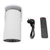 Portable Projector HD 4K 2.4 5G WiFi Bluetooth 5.0 180 Degree Rotation Automatic Correction Round