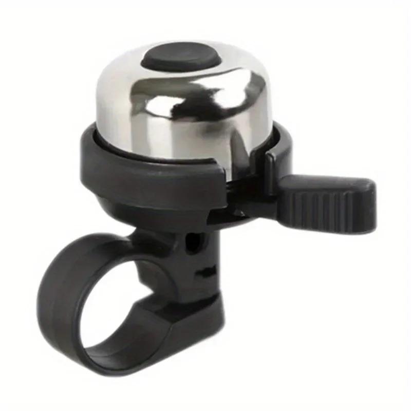 Новый черный велосипедный колокольчик, горный велосипед, велосипед из алюминиевого сплава, уличное детское велосипедное оборудование
