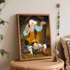 disney pinocchio geppetto digital oil painting hand painting kit diy home decoration