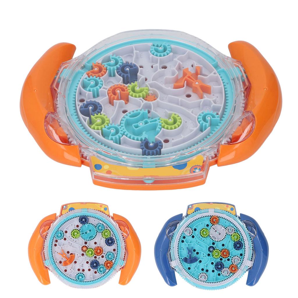 3D Maze Puzzle Gear Interactive Brain Teaser Parent Child Game Fine Motor Skills Marble Maze Ball Pu