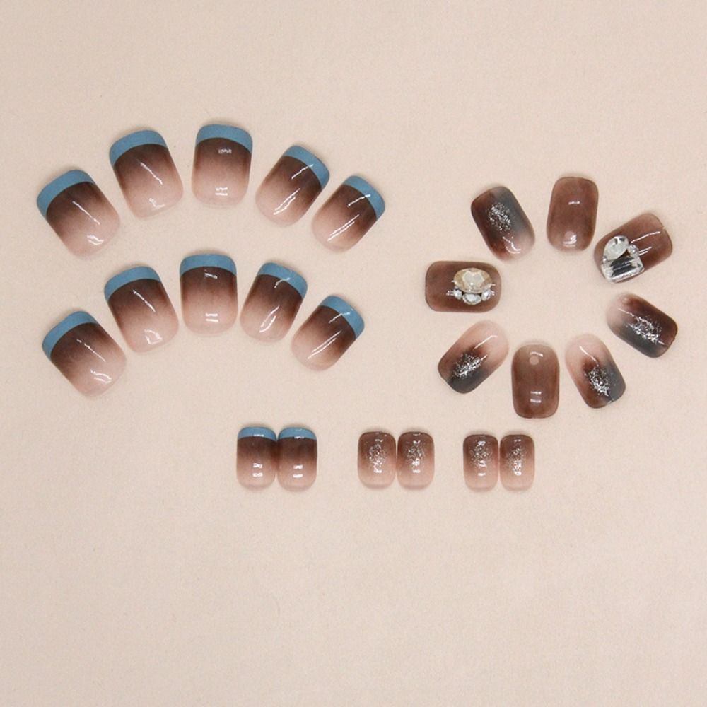 Love False Nails French Nail Tips Fashion Fake Nails  for Salon