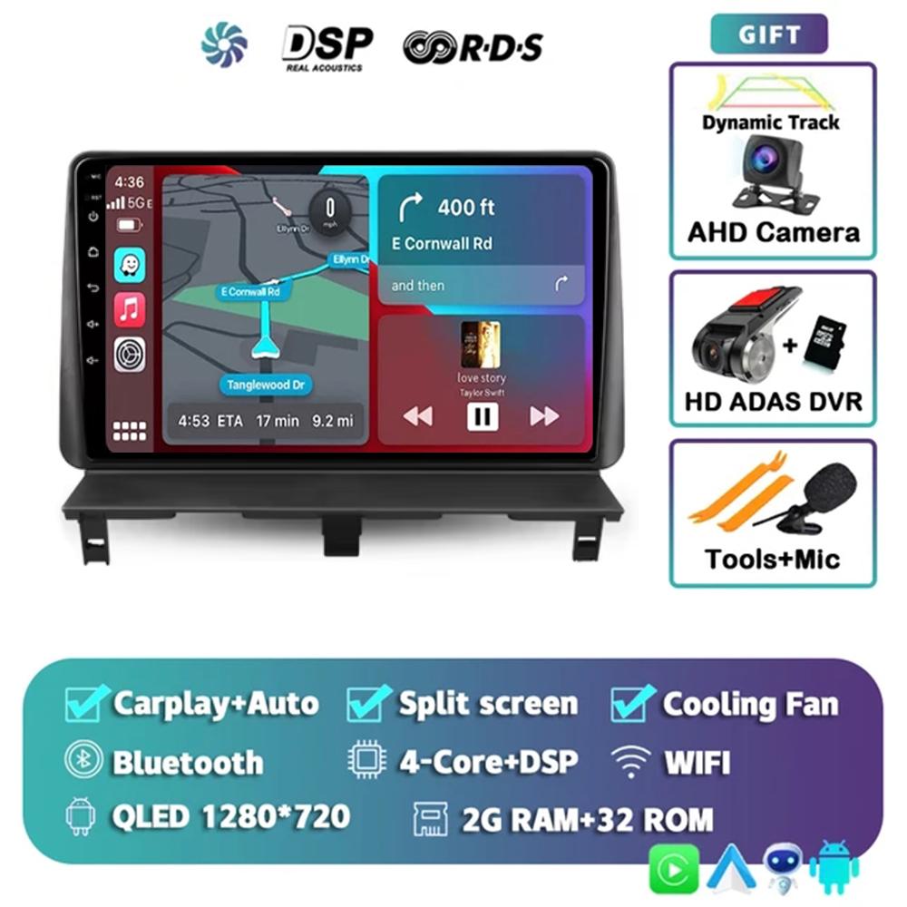 Автомобильное радио Carplay для Peugeot Partner 1 2002-2008 Partner Origin 1 2008-2011 GPS Android Auto Multimedia No 2Din Player Stereo