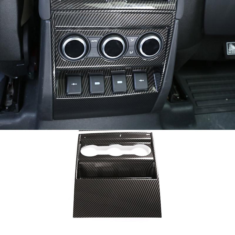 ABS Carbon Fiber For Land Rover Defender 110 2020-2024 Car Interior Modification Protection Cover Decorative Patch Accessories
