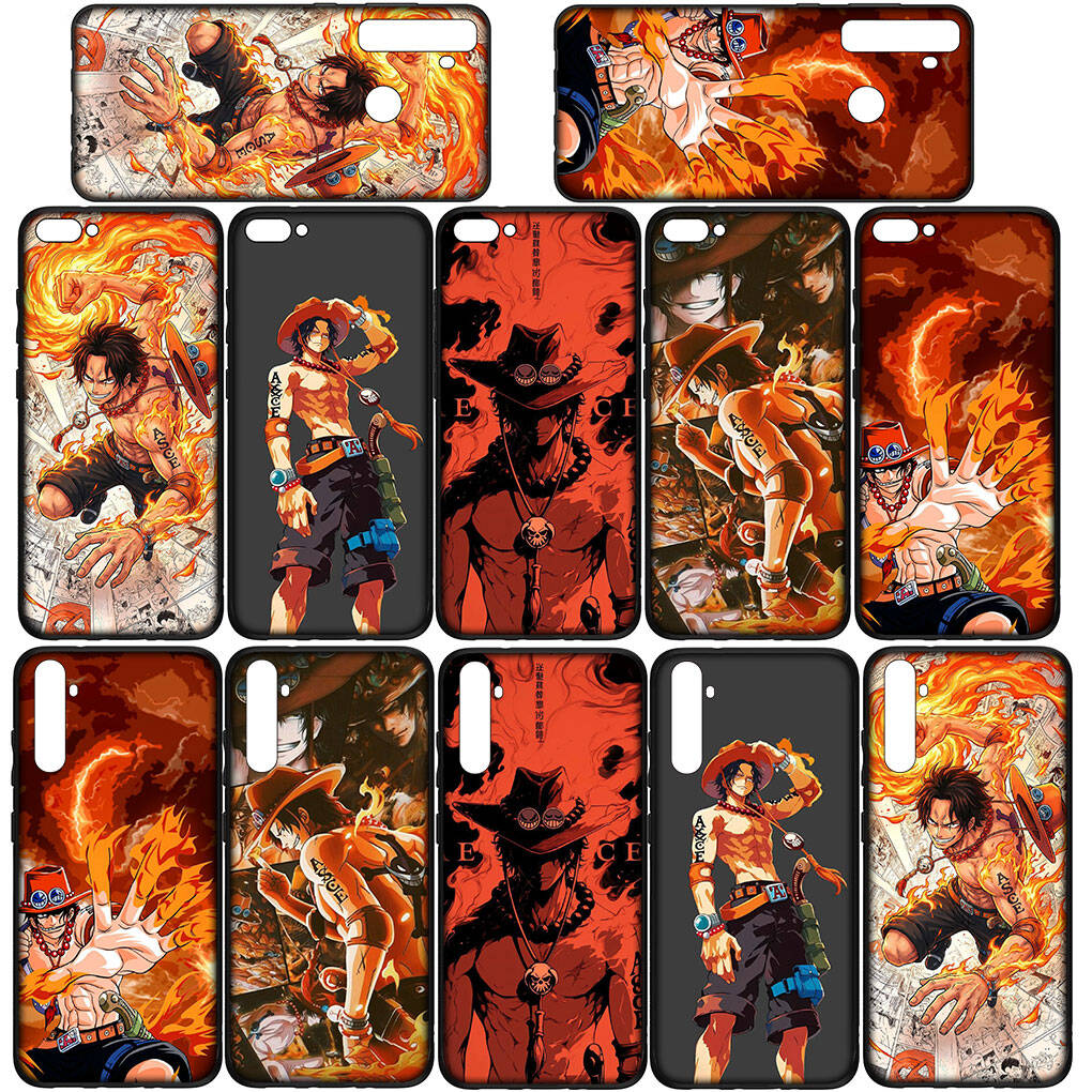 Phone Case for iPhone 17 15 16 Plus Redmi Note 14 12 11 13 Pro Max Huawei P30 P20 Lite OPPO A60 A40 A80 A38 A54 A17 Portgas D Ace One Pieces Cover