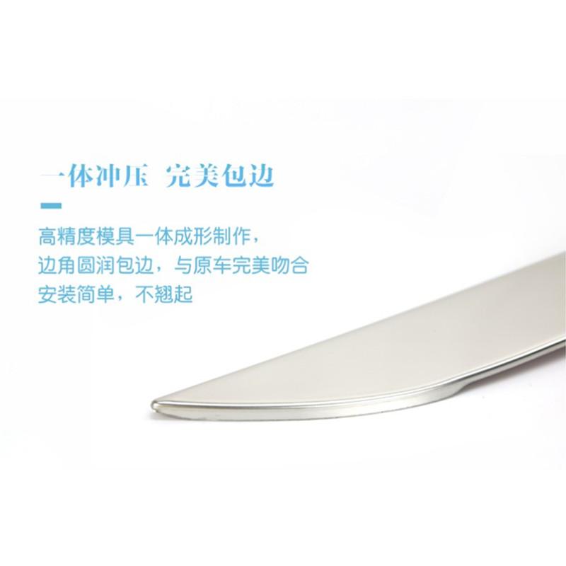 Стайлинг автомобиля для Ford Fusion Mondeo 2013 2014 2015 задний стоп-сигнал из нержавеющей стали декоративный