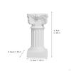 Classic Greek Statue,Mini Pillars ,Resin Crafts Household Office Desktop Decor,Garden Banquet Resin